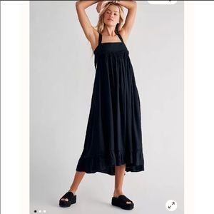 Free People Gretchen Pinafore Convertible Dress